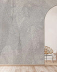 Nomadic Wall Grey Wallpaper