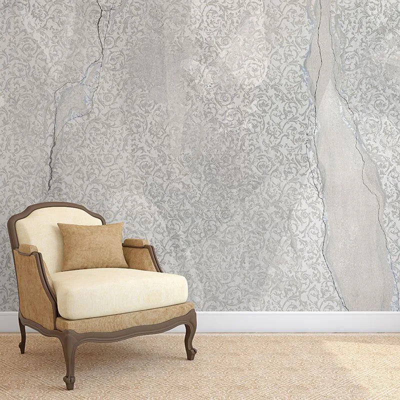 Nomadic Wall Grey Wallpaper
