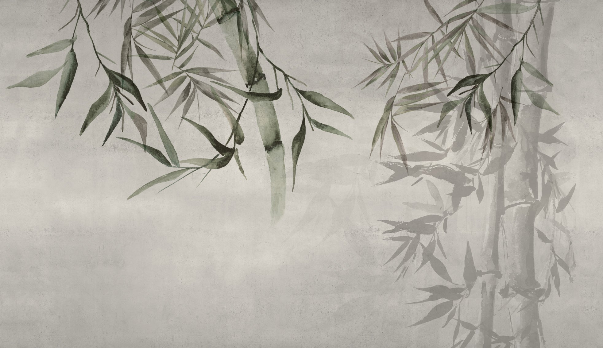Bamboo Evergreen Wallpaper