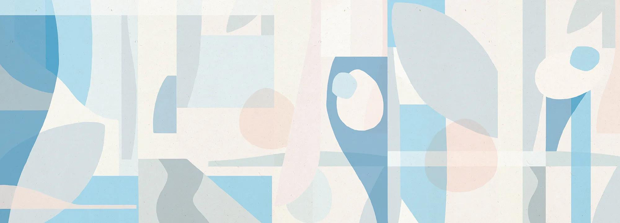 Le bonheur (bleu) Wallpaper