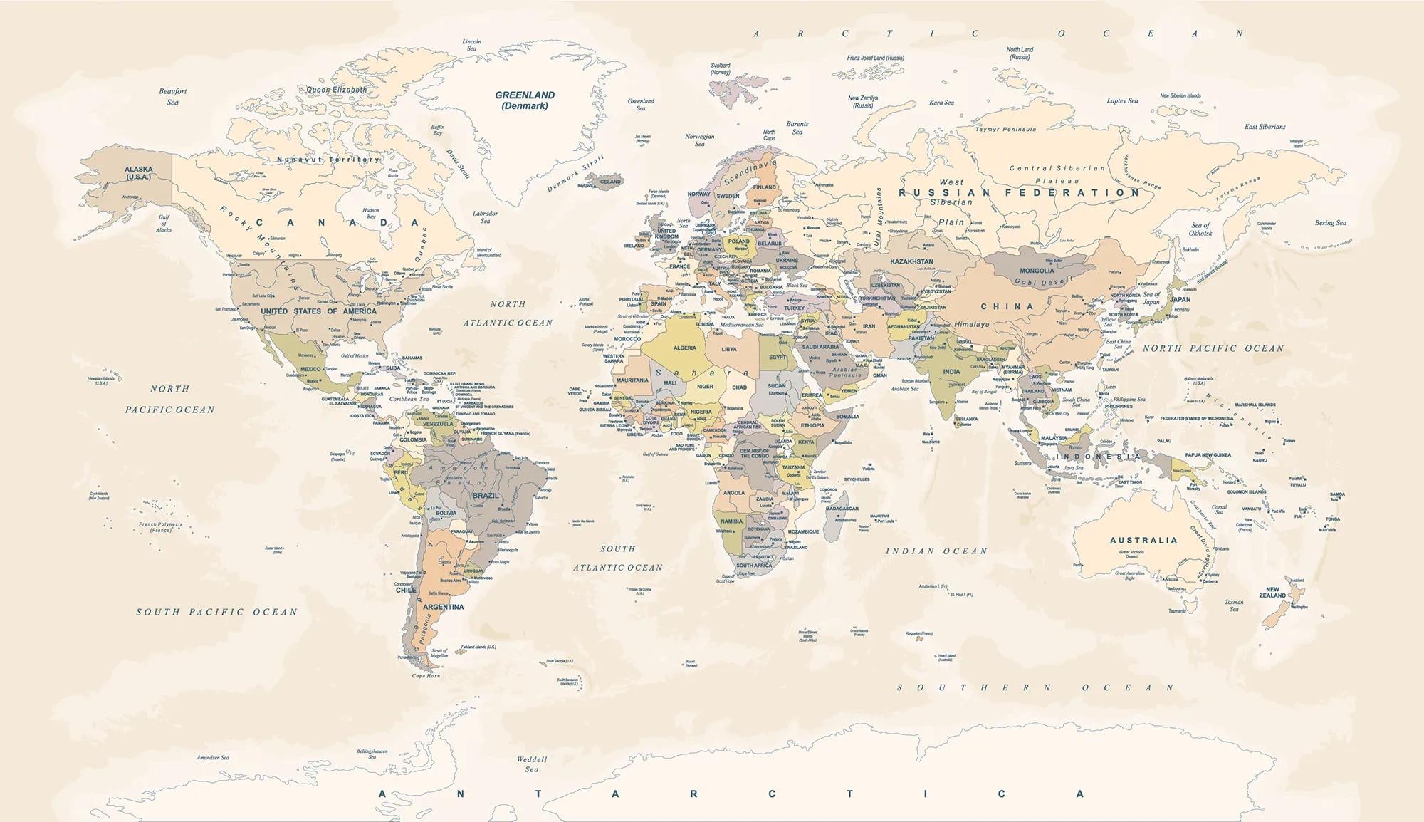 Classic map Wallpaper