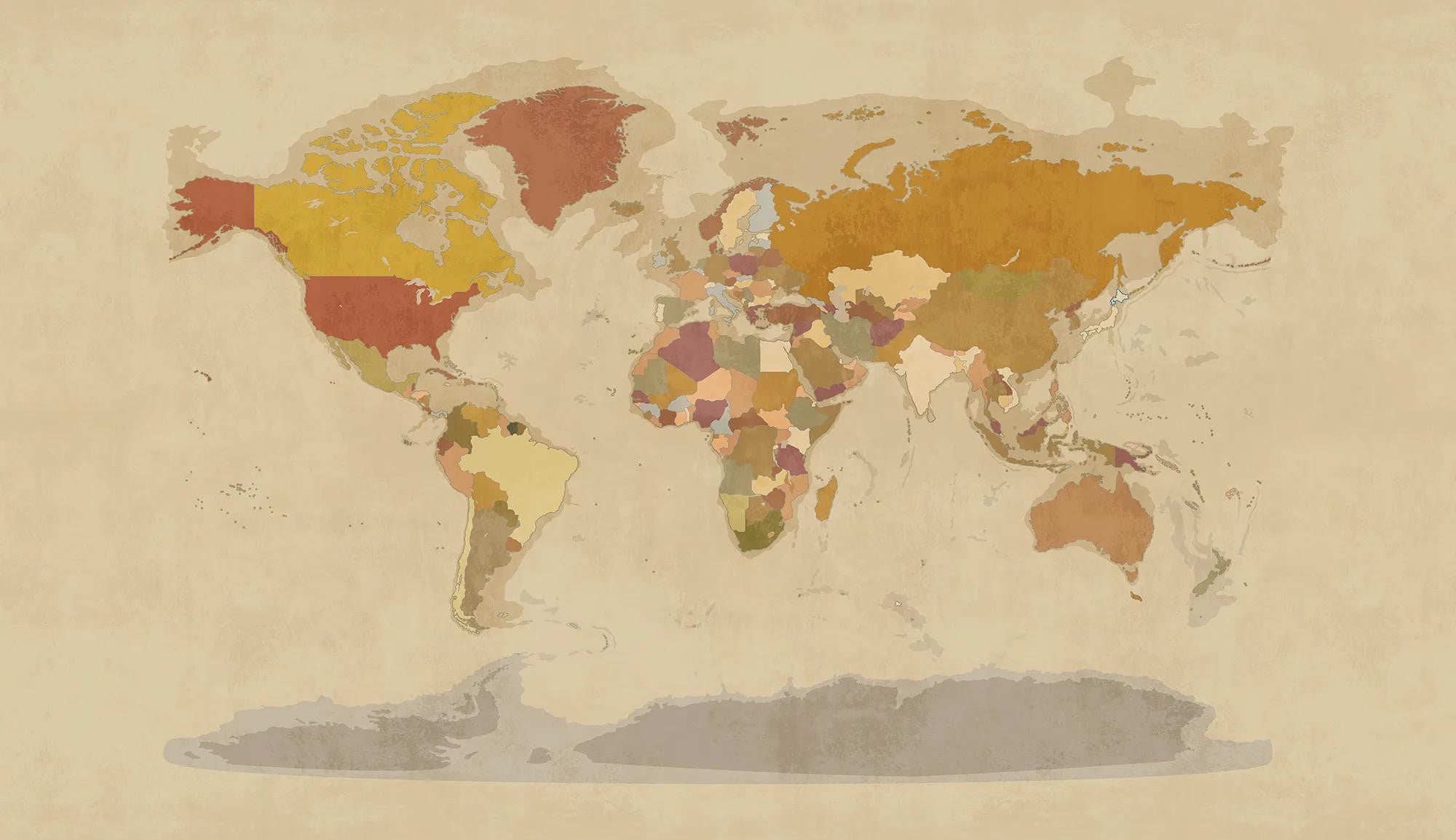 Vintage map Wallpaper