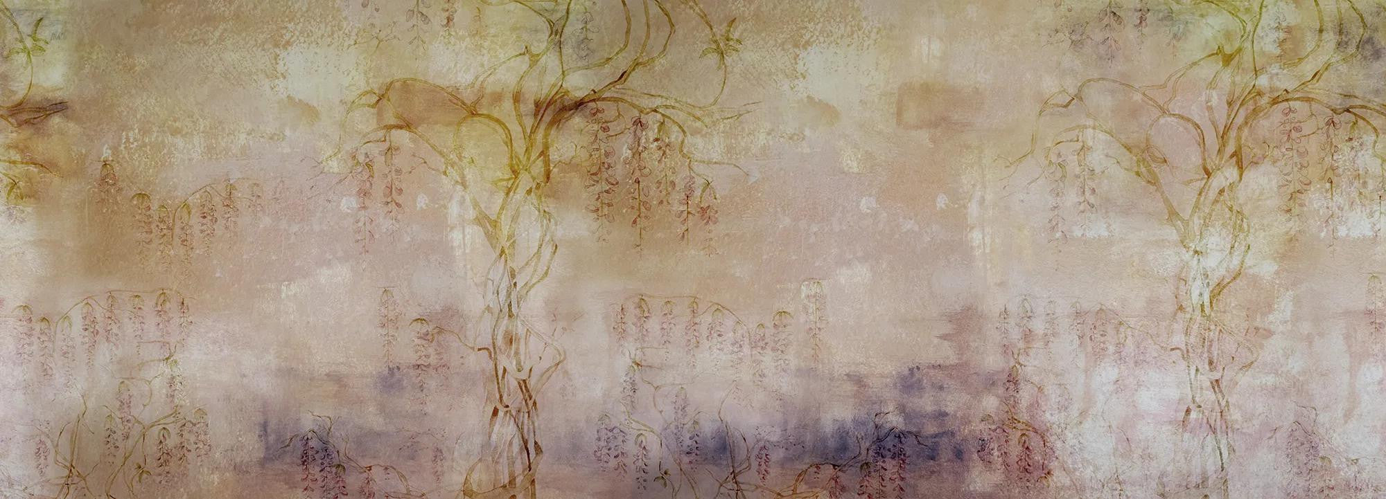 Wisteria Sunset Wallpaper