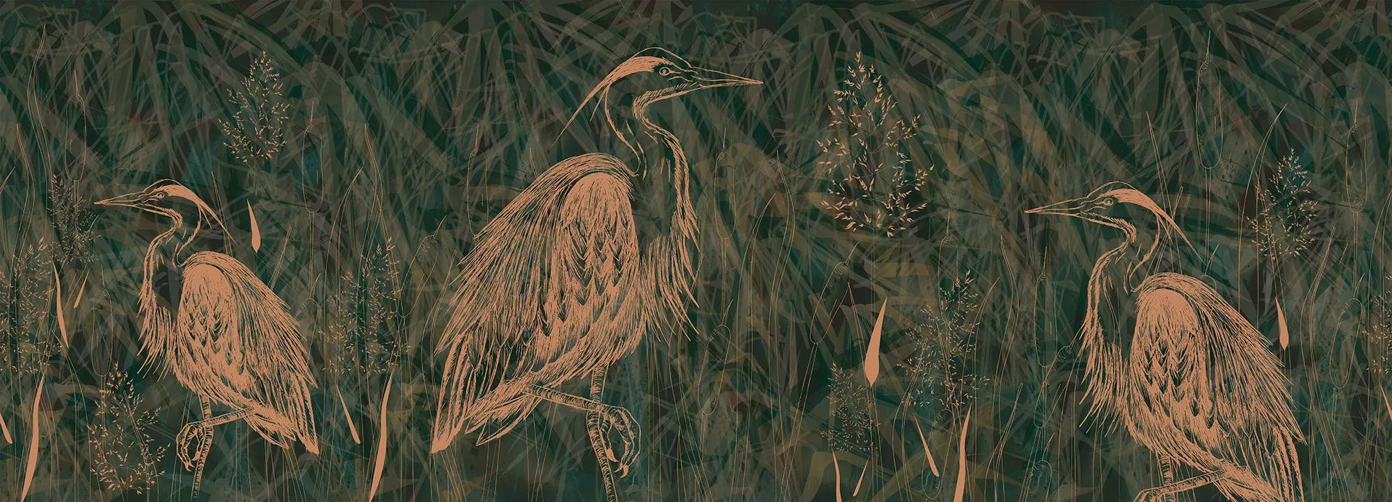 Danube Heron Wallpaper