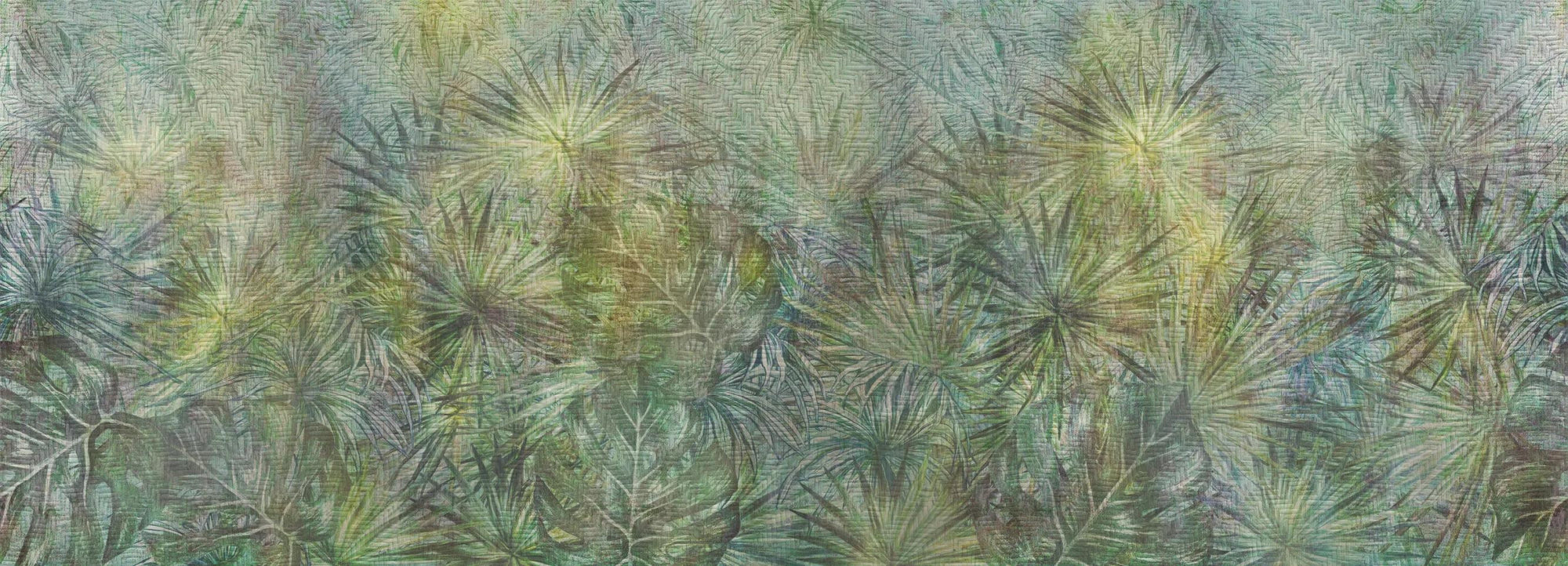 Halcyon Misty Teal Wallpaper