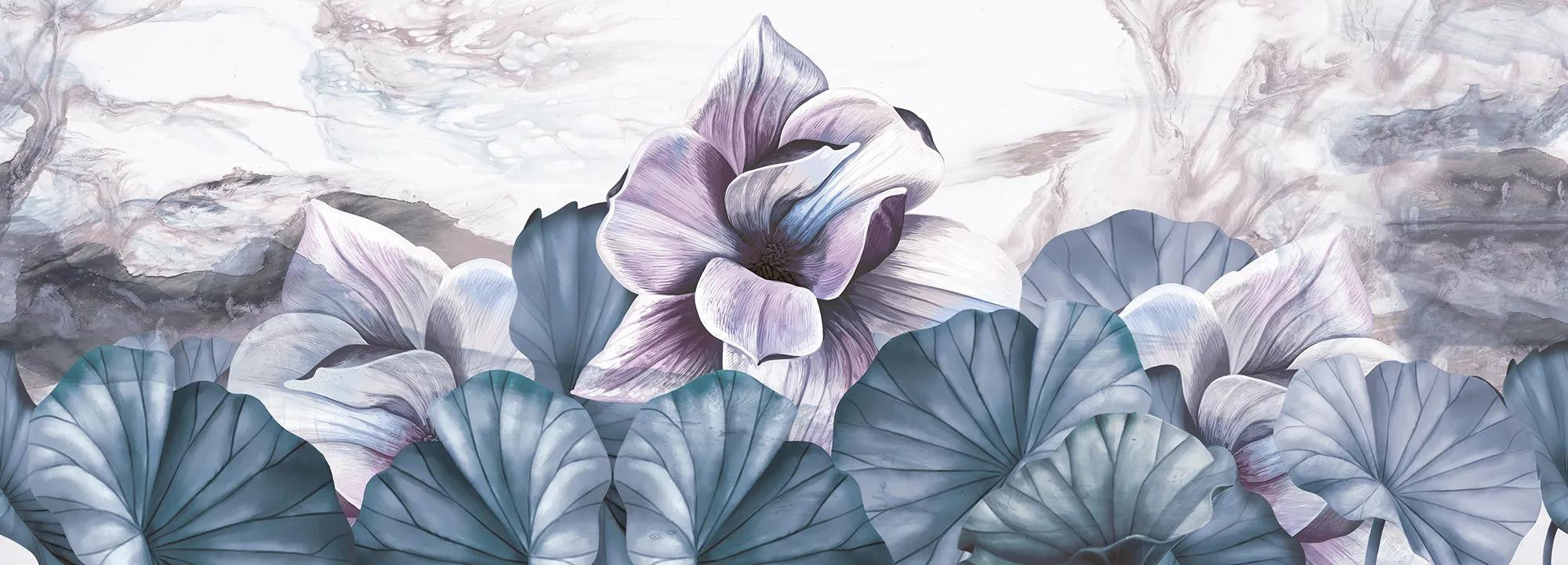 Arc En Ciel Waterlily Wallpaper