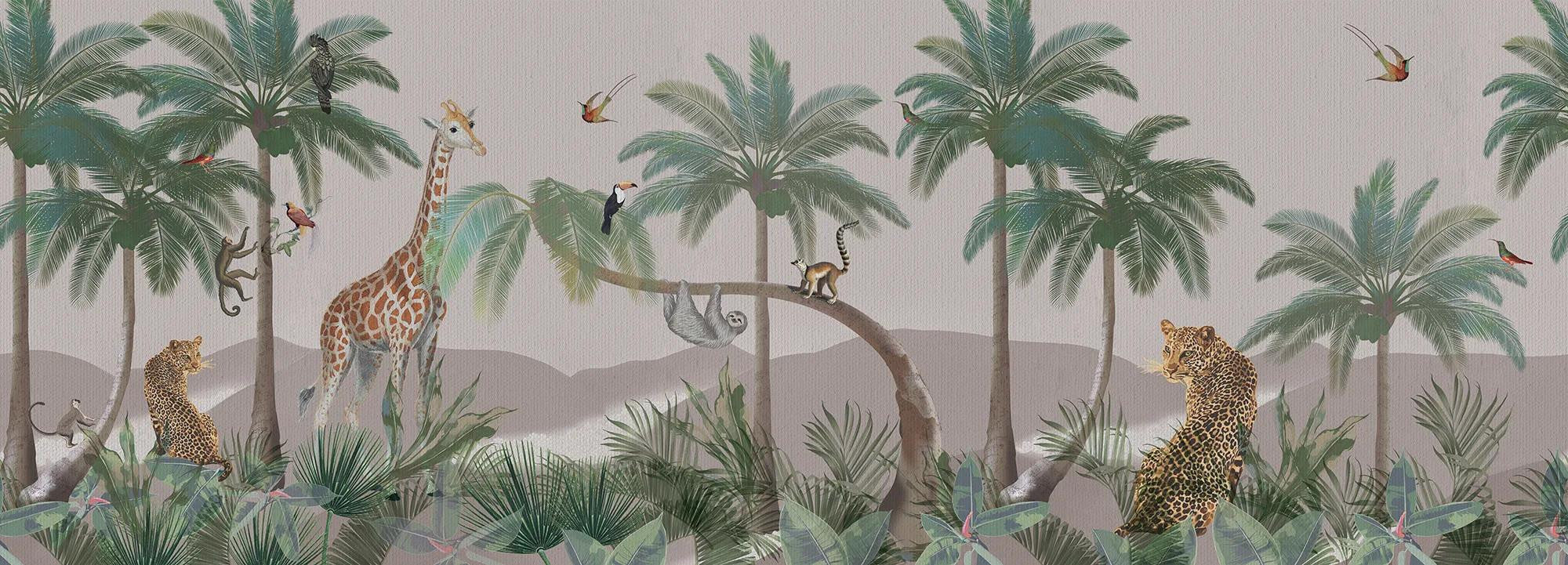 Lazy Afternoon In The Jungle Wallpaper