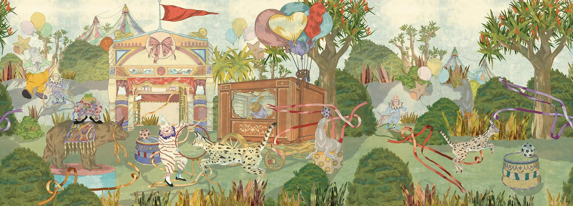 Vintage Bazaar Wallpaper