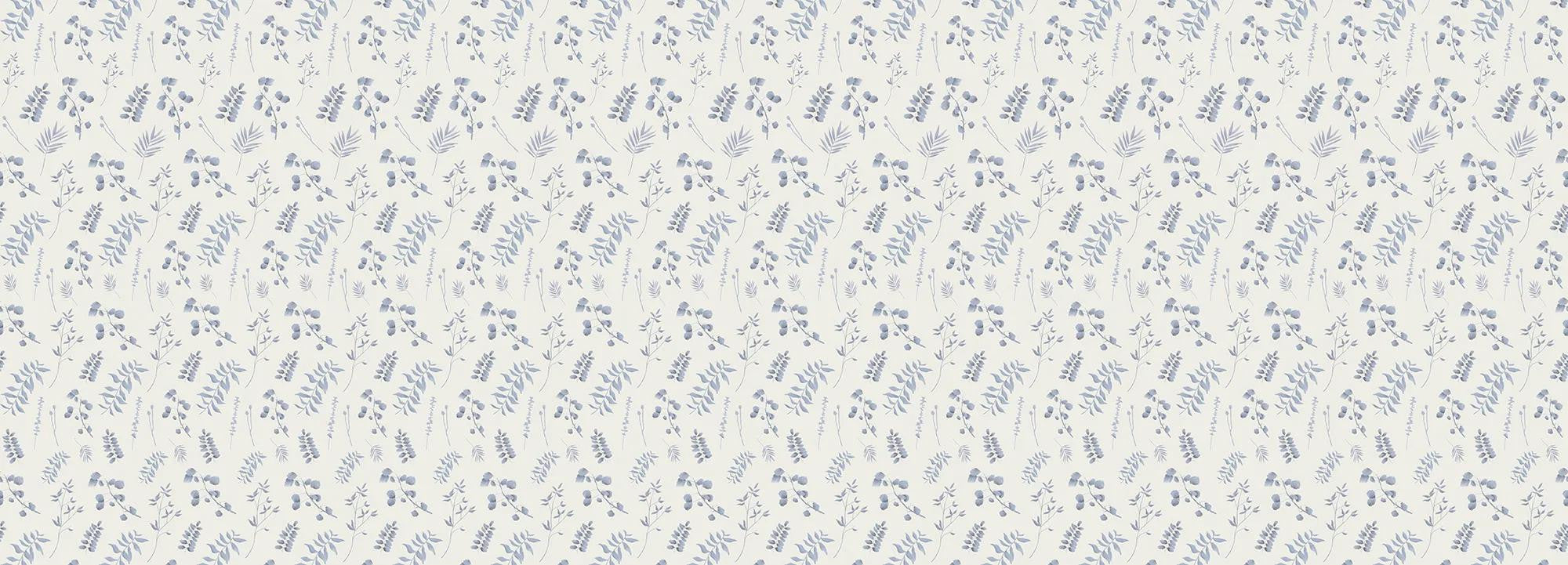 Forest fragments (blue) Wallpaper