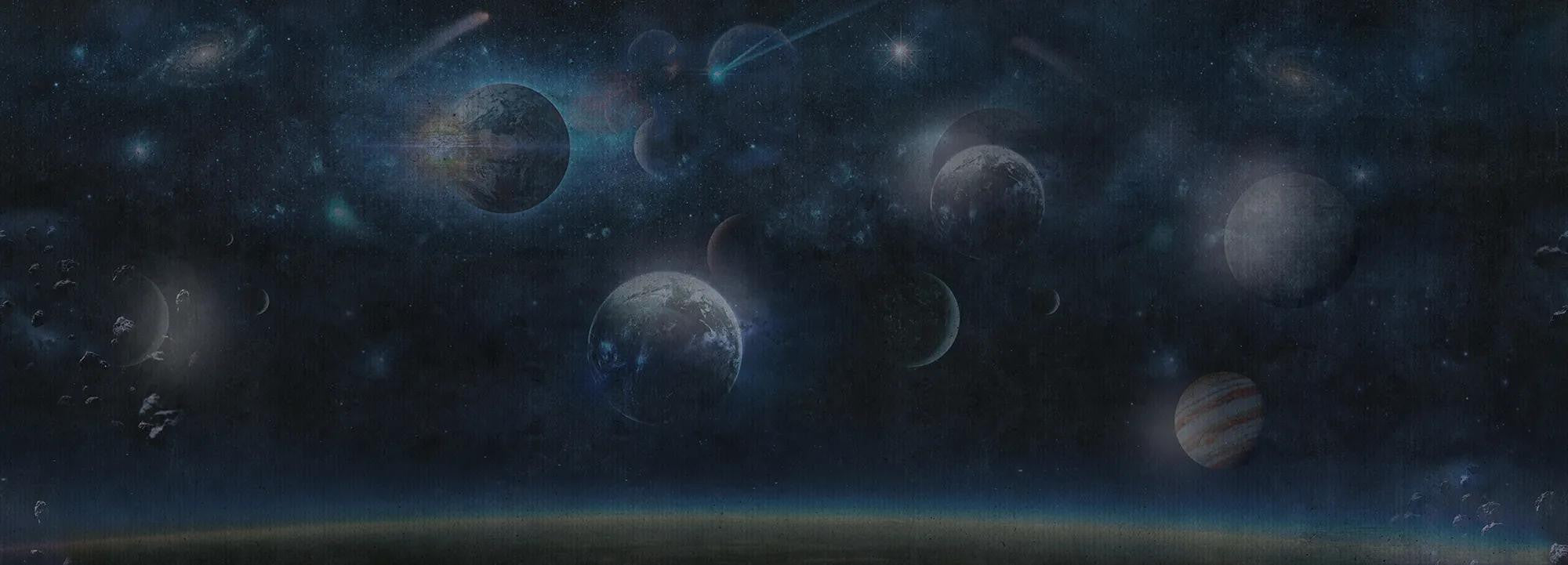 Blue Universe Wallpaper