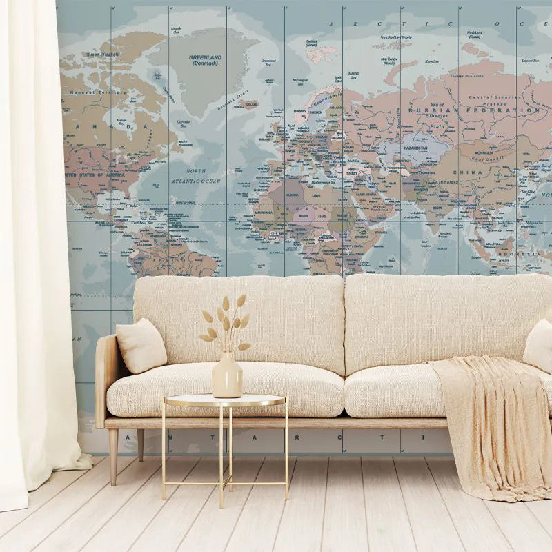 Political map Wallpaper