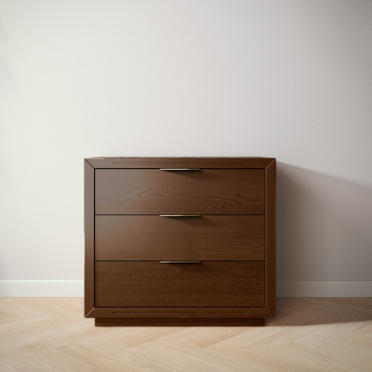 Quadro Single Dresser in Nocello finish