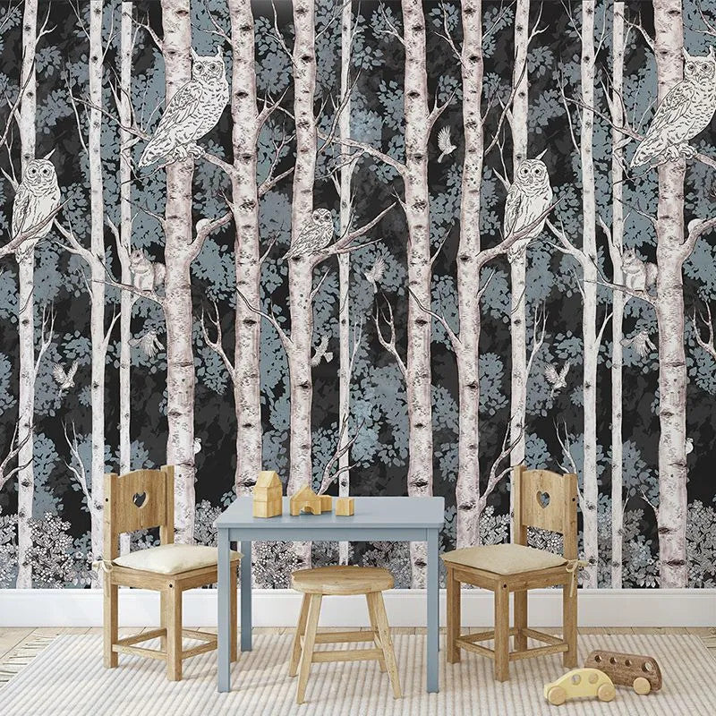 Sarah's Guardians-Night Time In Blue Wallpaper