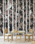 Sarah's Guardians-Night Time In Pink Wallpaper