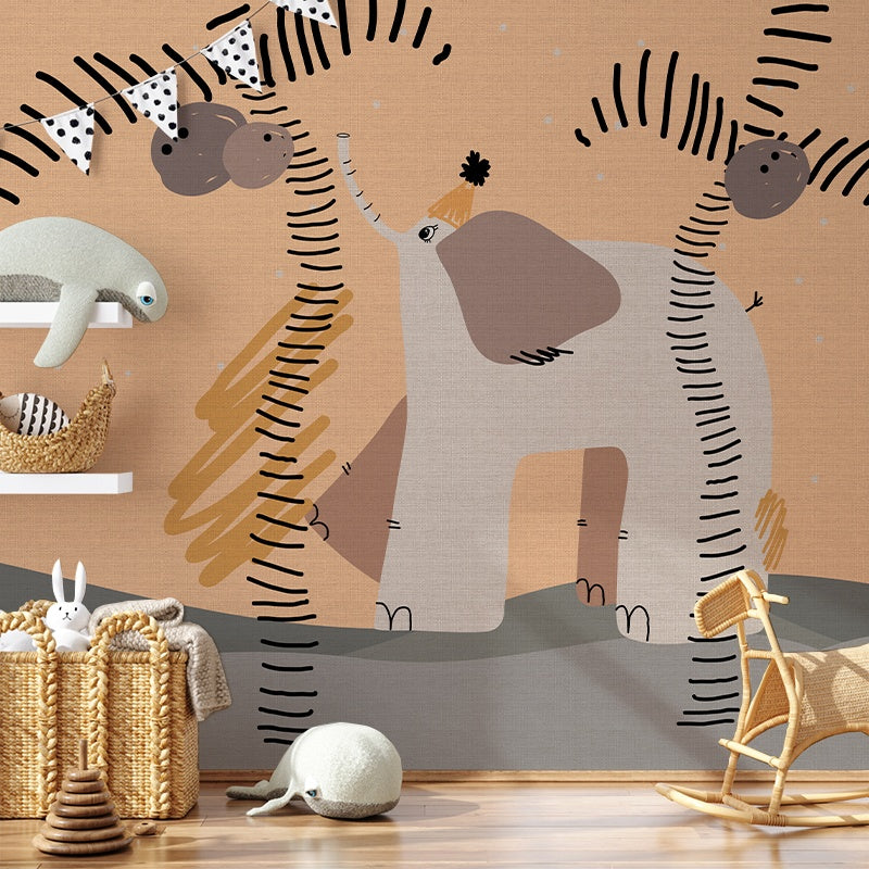 The Clown Elephant Wallpaper