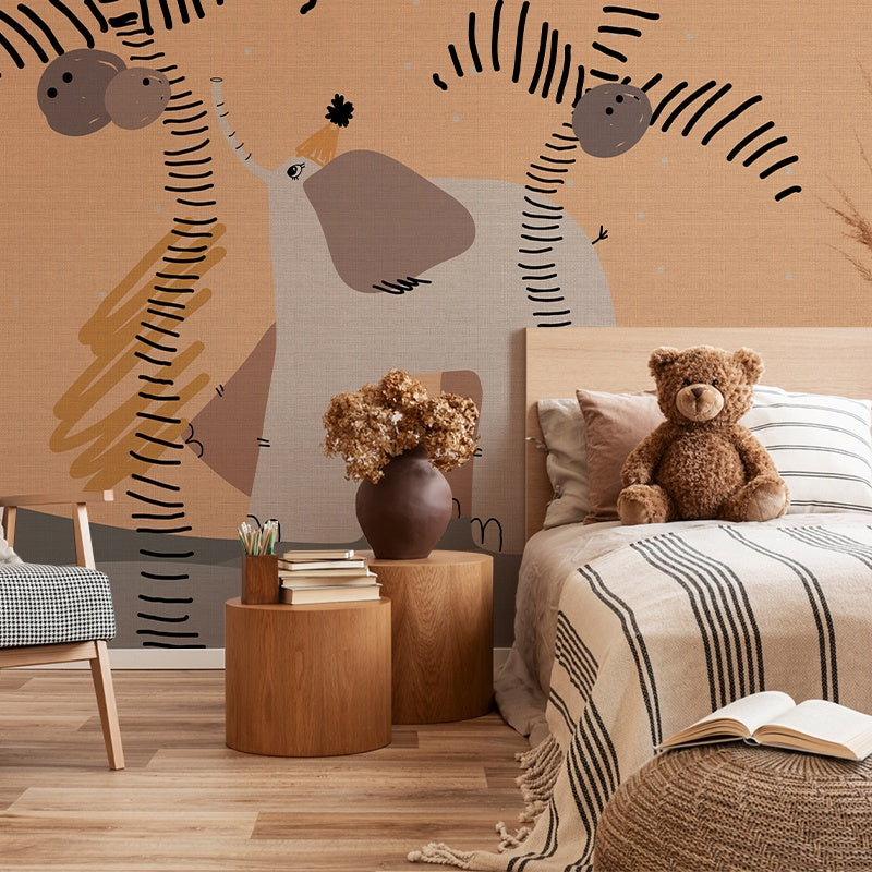 The Clown Elephant Wallpaper