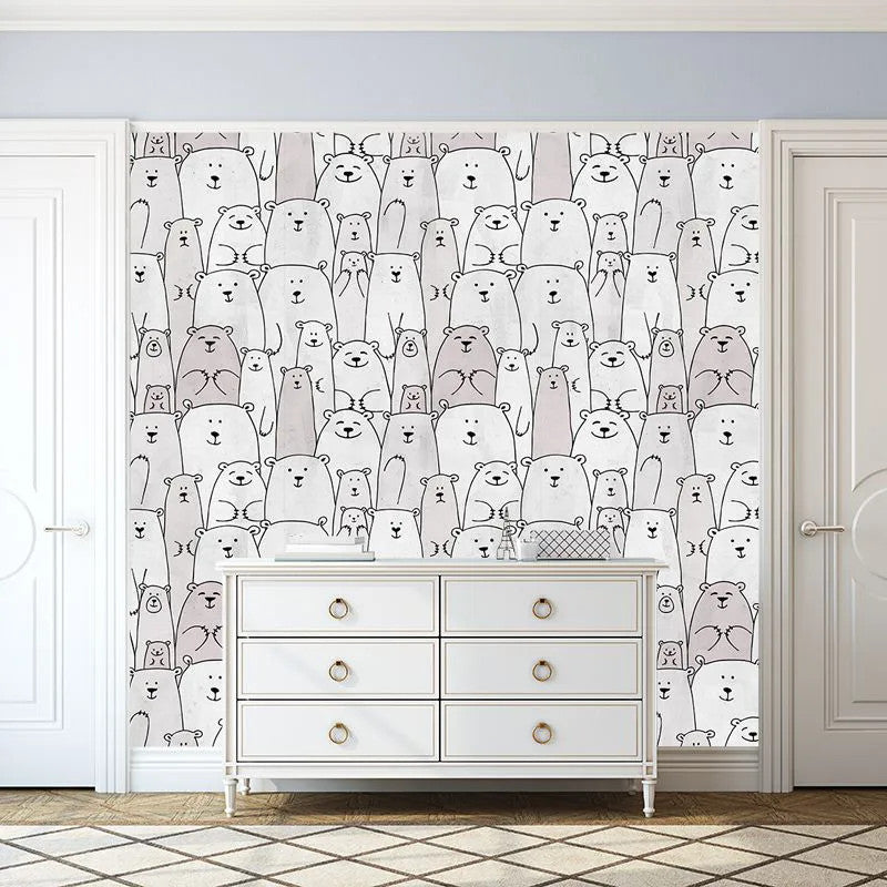 The Crowd Of Happy Faces Wallpaper