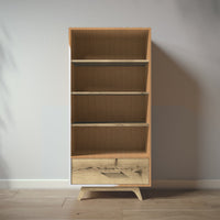Uptown Bookcase in Harvest finish