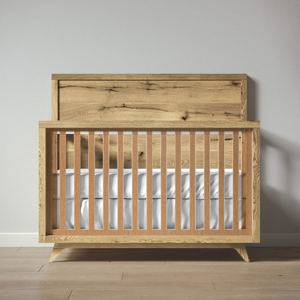 Uptown Convertible Crib in Harvest finish