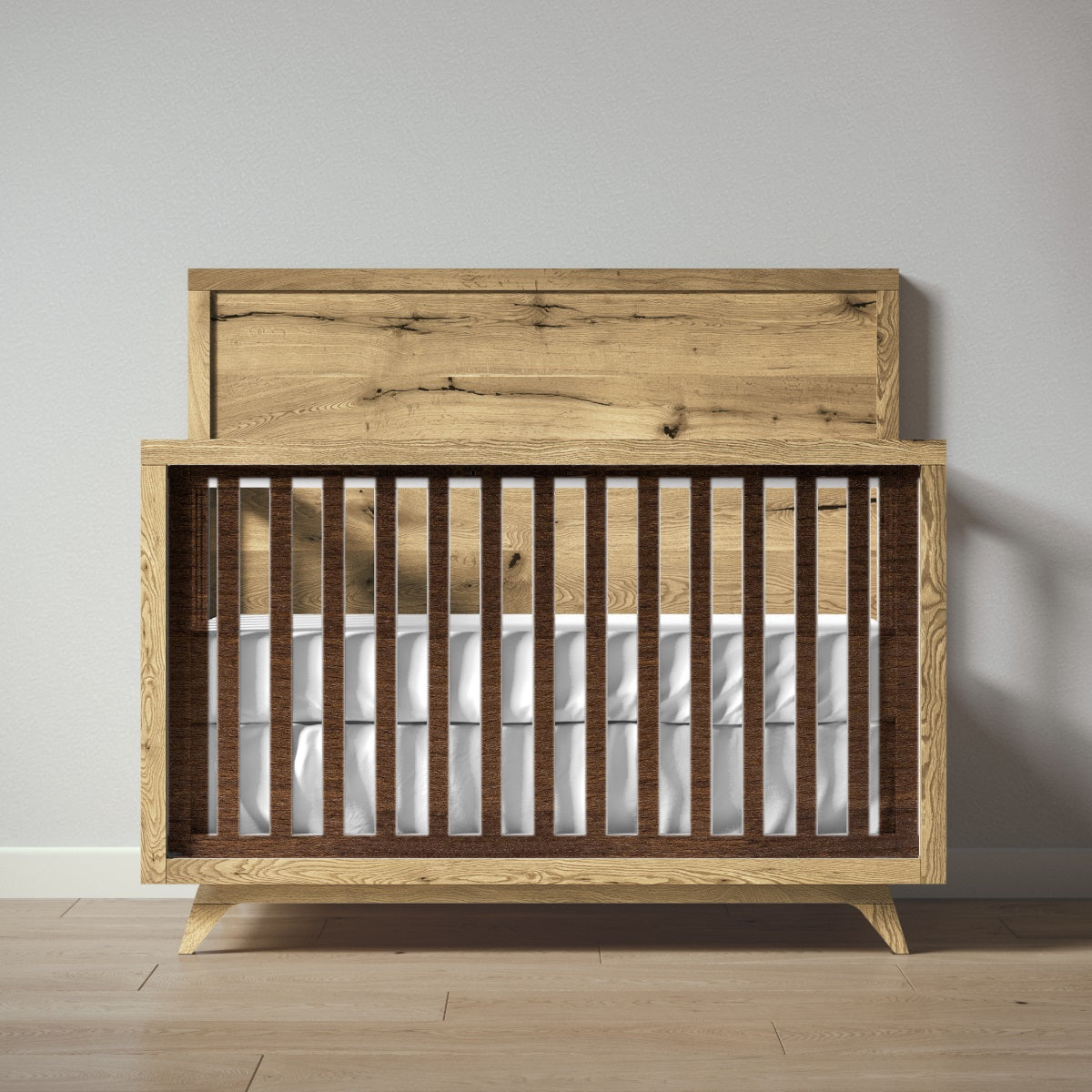 Uptown Convertible Crib in Nocello finish