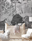 Wonderful Wilds Gray Wallpaper