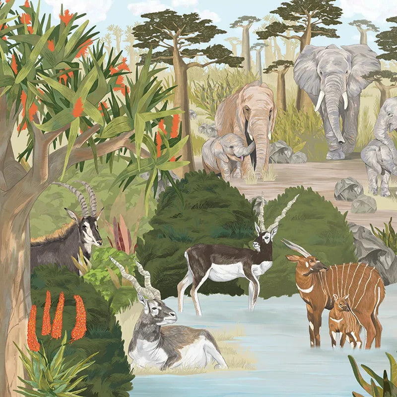 Wonderful Wilds in Color Wallpaper