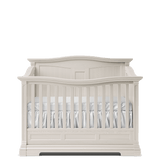 Imperio Convertible Crib Solid Back by Romina Furniture Baby Safe