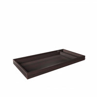 Adjustable Changing Tray in Bruno Rosso finish