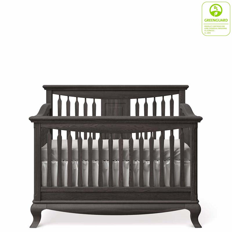 High Quality Baby Furniture Open Back Convertible Crib 