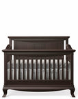 Beech Wood Crib 4 in 1 Solid Back