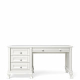 White Solid Wood Desk Made in Europe