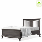 100% Solid Wood Full Bed Luxury Bedroom Furniture