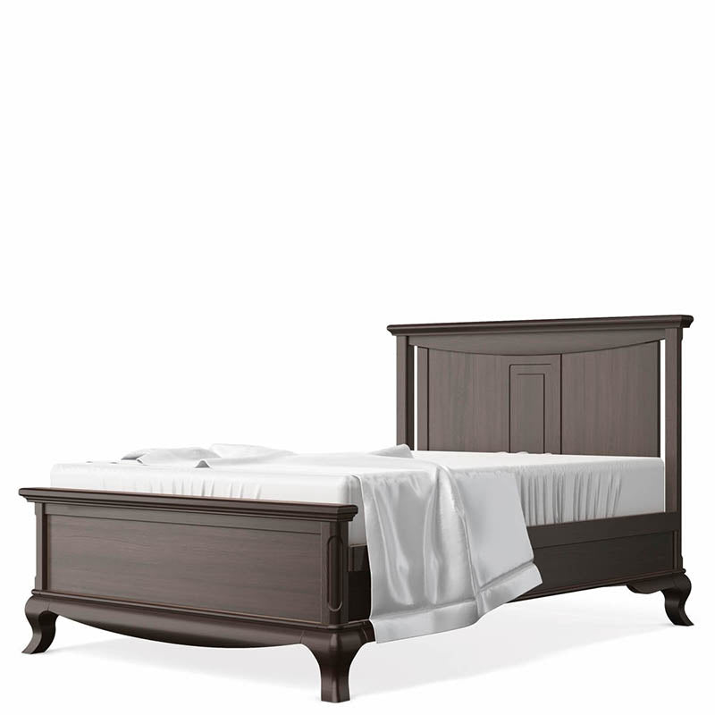 Full bed with Solid Panel Solid Wood Furniture Non-Toxic Finish