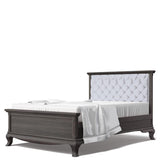 Tufted Full Bed 100% Solid Wood