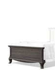 Bed Footboard Solid Wood