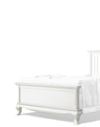 Low Profile Footboard Solid Wood for Bed