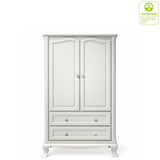 Solid White Armoire Made in Europe