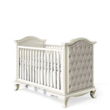 Solid Wood Classic Crib Tufted