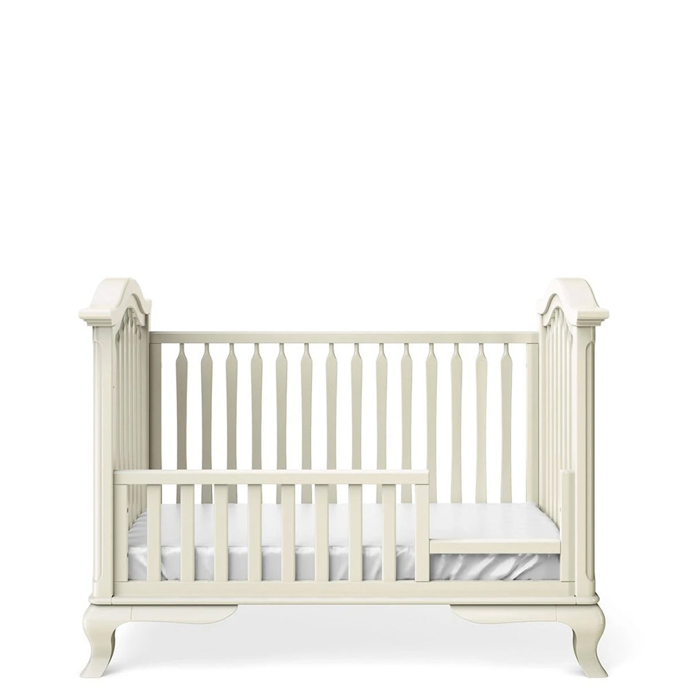 Bianco Satinato Classic Crib Solid Wood