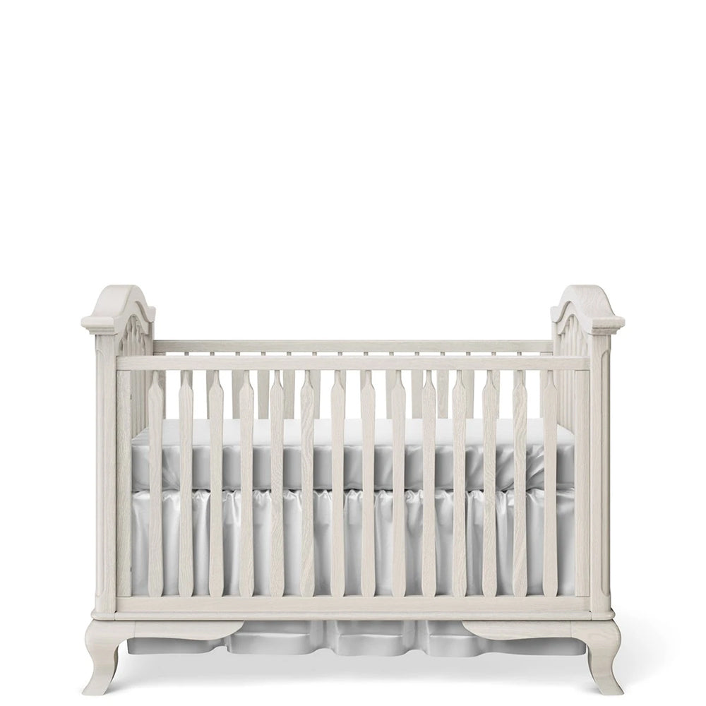 Classic Crib Washed White hardwood