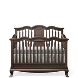 Brown Convertible Crib Solid Wood