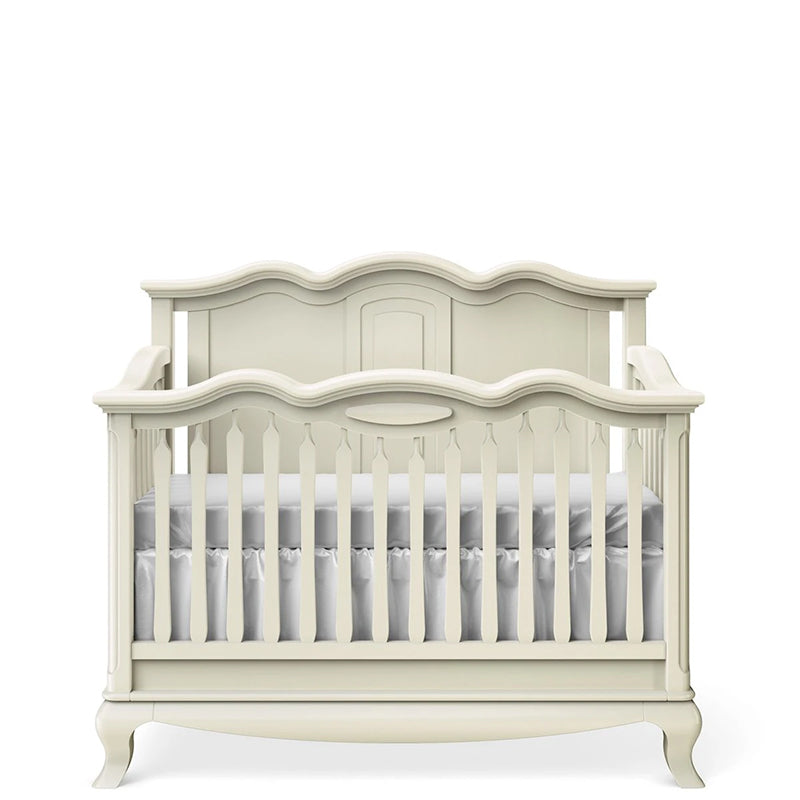 Solid wood Convertible Crib Solid Back