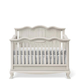 Convertible Crib Solid Back White