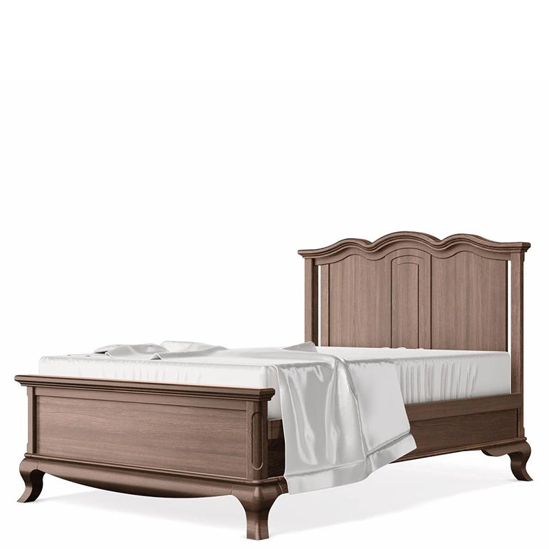 Bed Solid Panel Beech Wood 