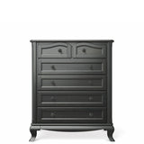 Espresso Tall Chest Solid Wood