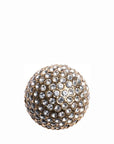 Crystal Ball - Gold / White
