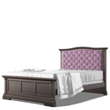 Luxury Bedroom Furniture Solid Wood Bed Tufted Pink