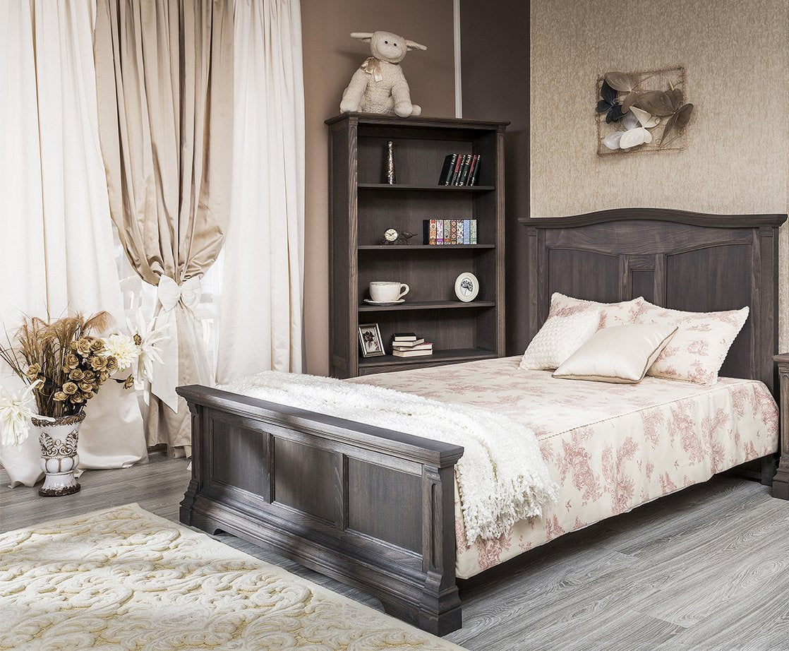 Solid Panel Bed Beech Wood Made in Europe