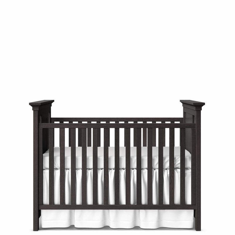 Oil Gray Classic Crib GREENGUARD Gold Certified Baby Furniture