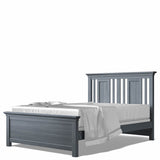 Luxury Bedroom Furniture Full Bed Solid Wood